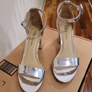 Silver Sandals